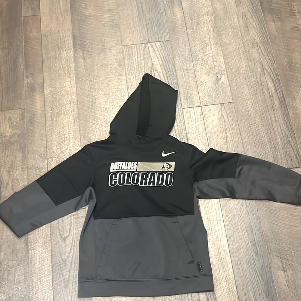 Nike youth medium black and grey CU Buffalo sweatshirt
